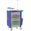 Metro LECPEDS1 Lifeline Pediatric Crash Cart (Blue)