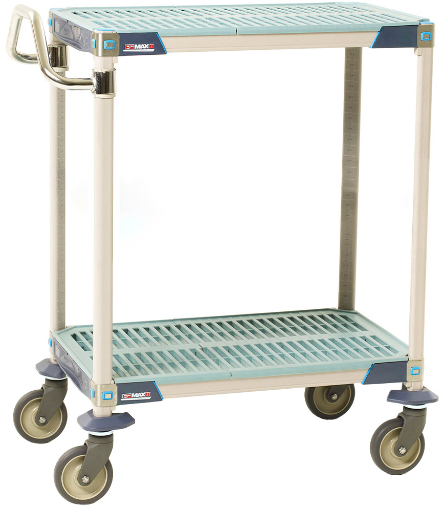 Metro MetroMax i Industrial Plastic Shelving Utility Cart