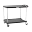 Metro myCart 2-Shelf Utility Cart - black