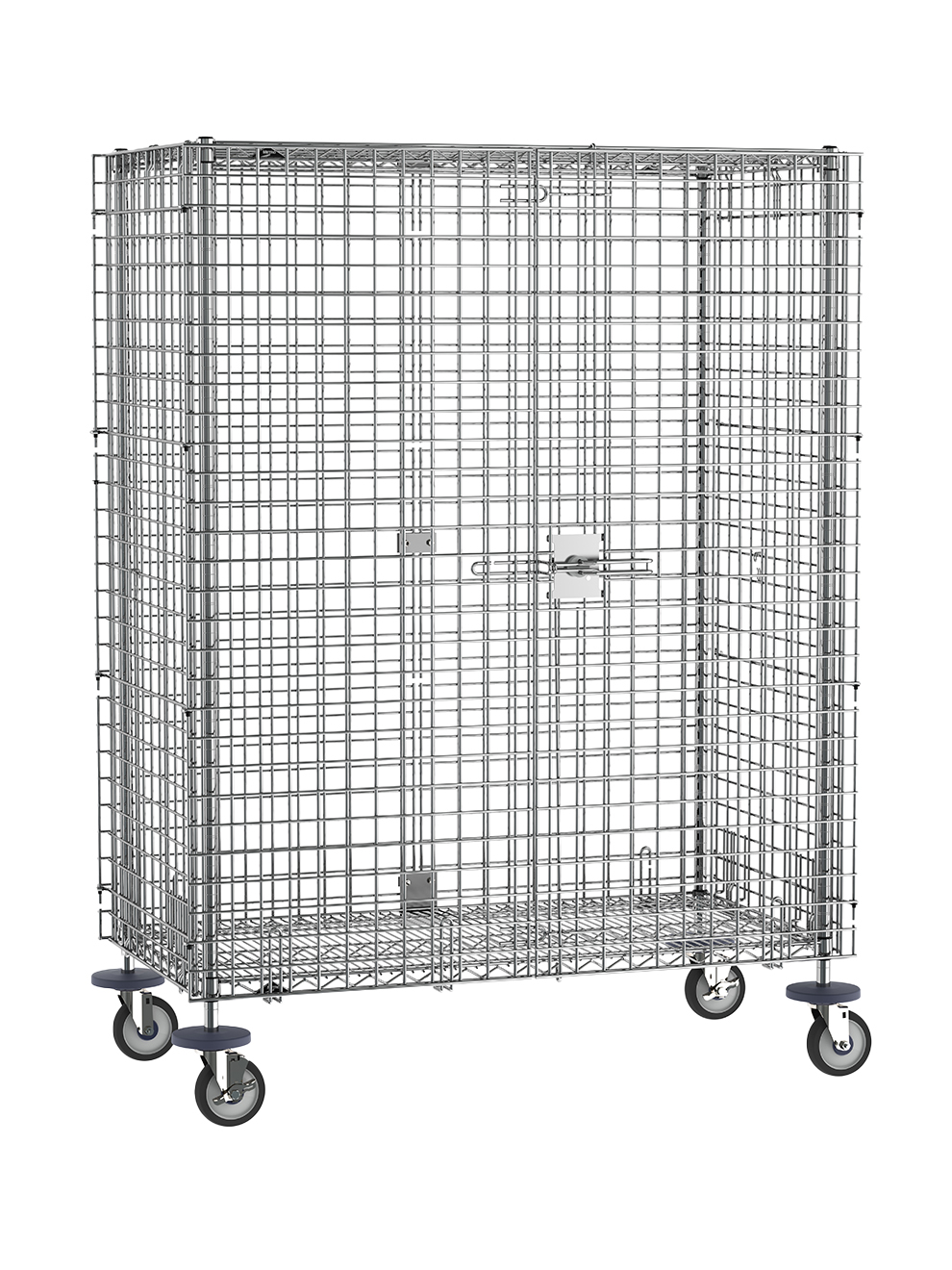 Metro qwikSLOT Stationary / Mobile Security Shelving Unit