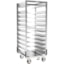 Metro Roll-In Refrigerator Adjustable Pan Rack with Corner Bumpers