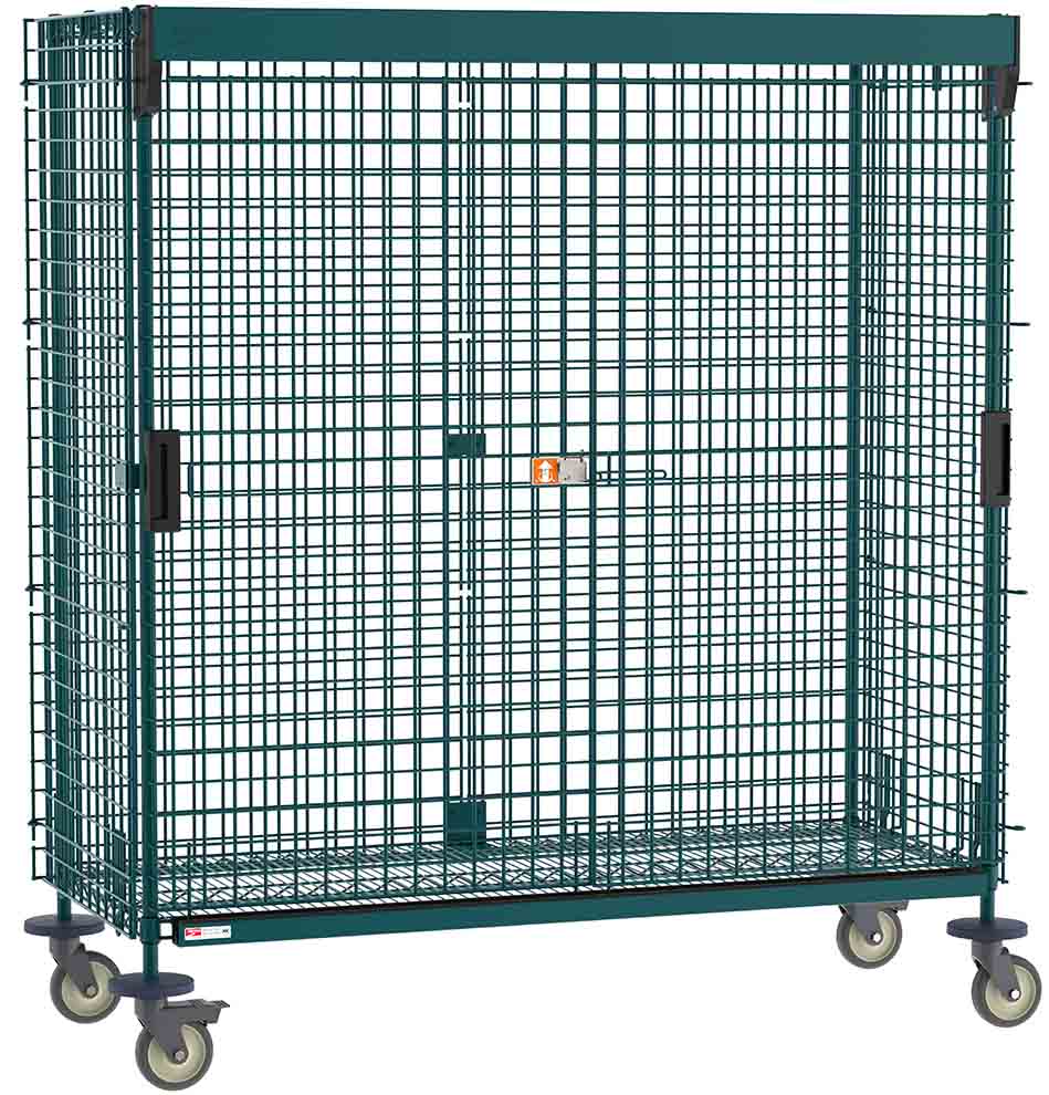 Metro Security Shelving Unit with SlideSecure Sliding Door