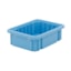 Metro Shelving Divider Tote Box - blue Benstat polypropylene