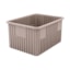 Metro Shelving Divider Tote Box - gray natural polypropylene