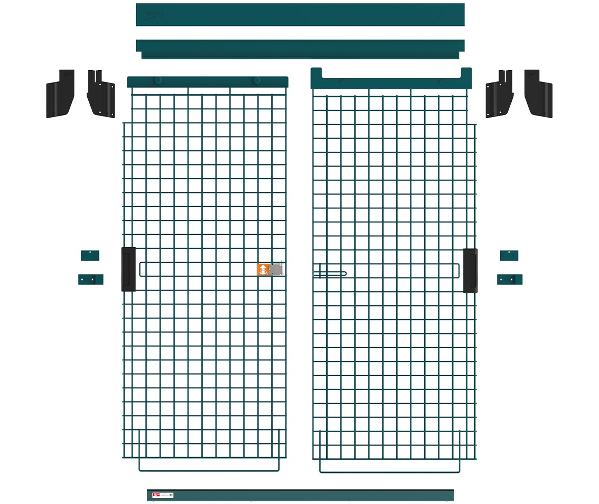 Metro SlideSecure Sliding Door Retrofit Kit