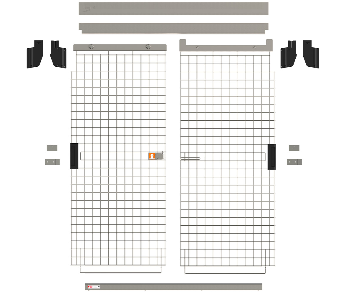 Metro SlideSecure Sliding Door Retrofit Kit