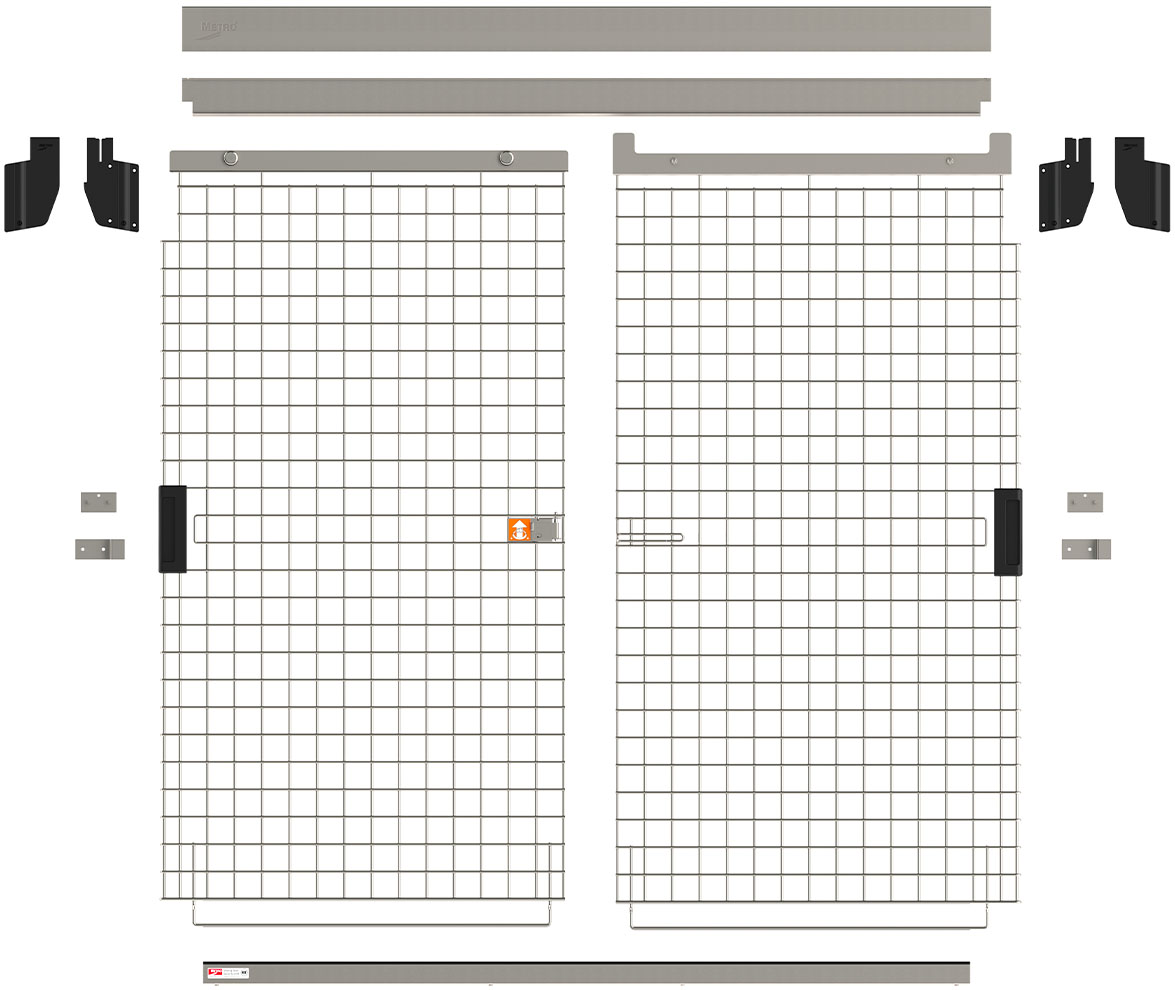 Metro SlideSecure Sliding Door Retrofit Kit