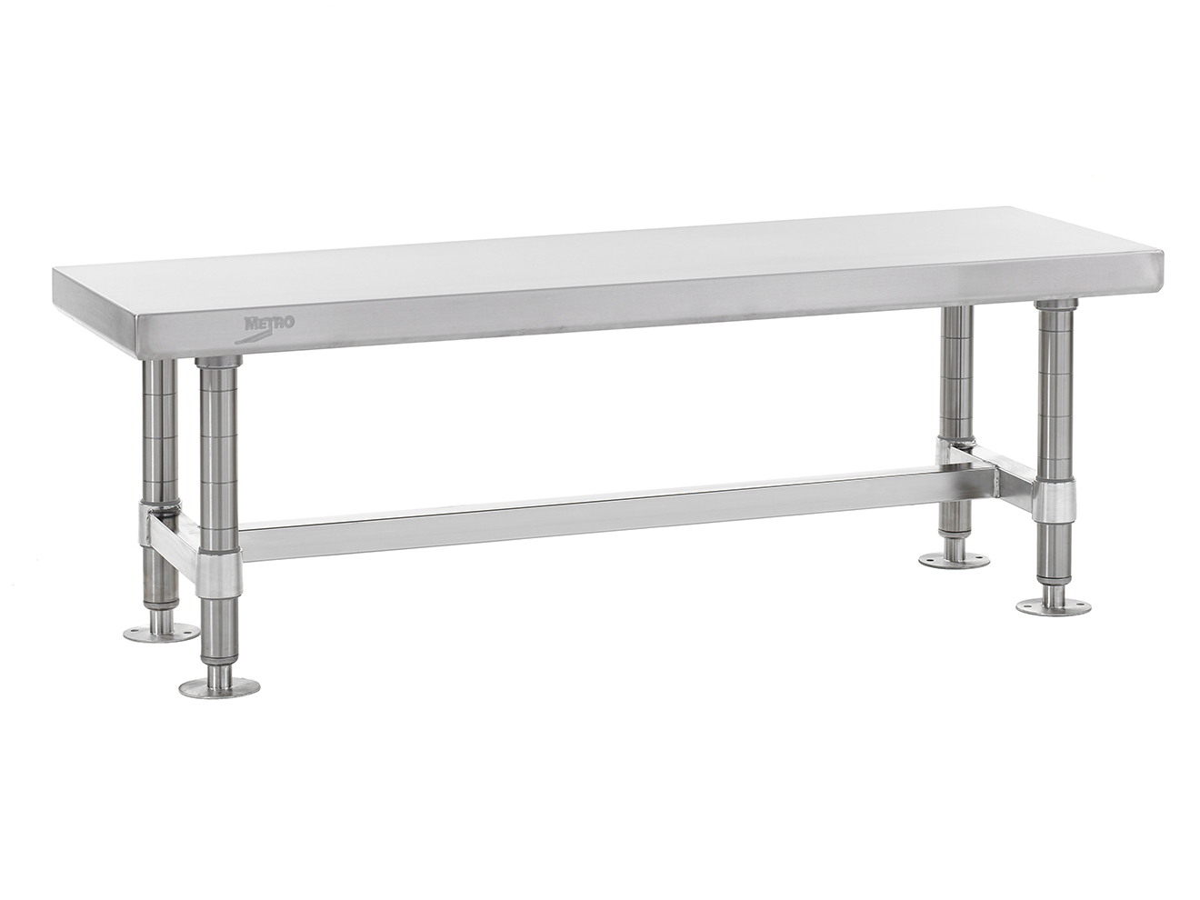 Metro Stainless Steel Gowning Bench