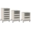 Metro Starsys Mobile Under Counter Storage Carts with no locks
