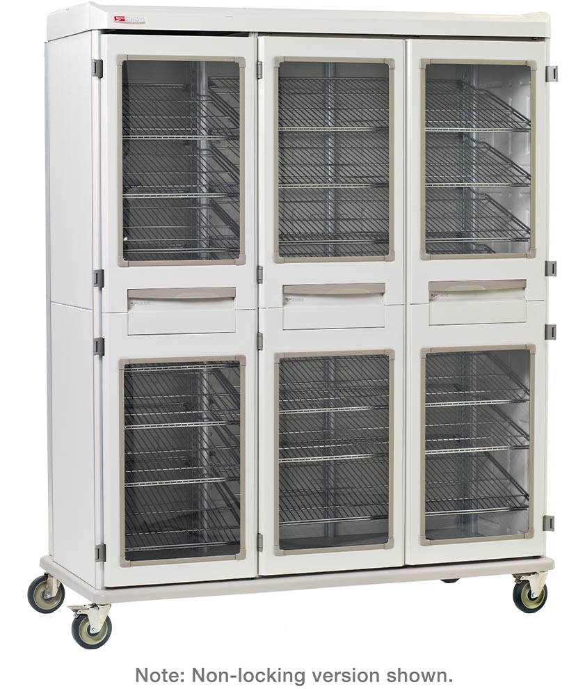 Metro Starsys XD Extra Deep Triple Wide Mobile Supply Cabinet