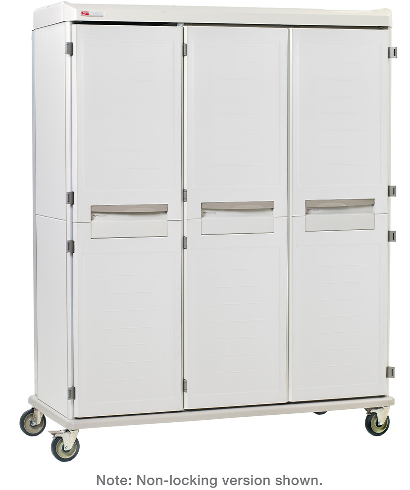 Metro Starsys XD Extra Deep Triple Wide Mobile Supply Cabinet