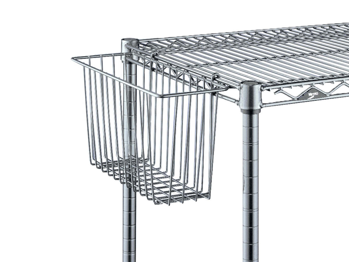 Metro Super Erecta and SmartWall Wire Shelving Storage Basket