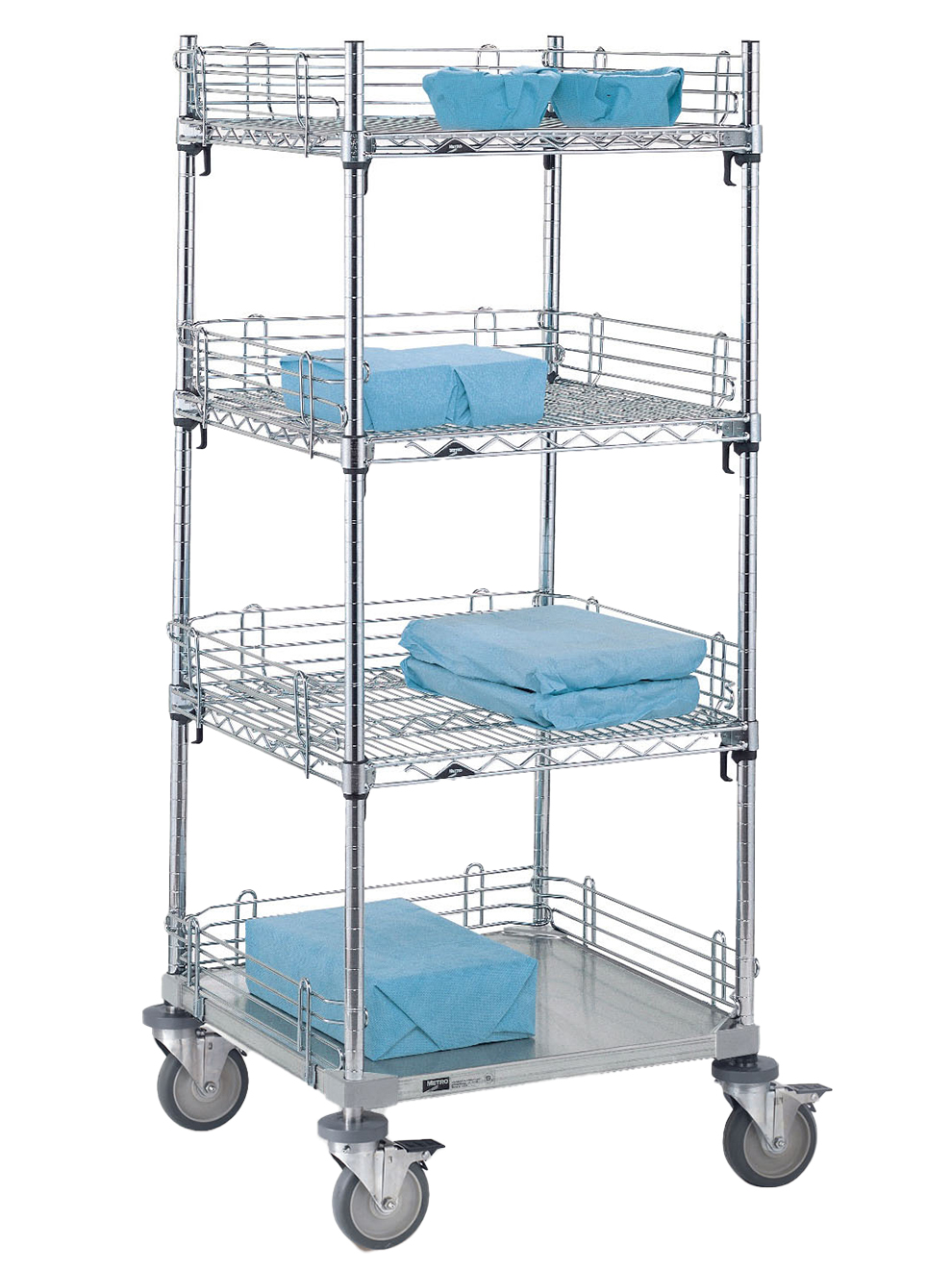 Metro Super Erecta CASE-OH24 High Profile Open Case Cart