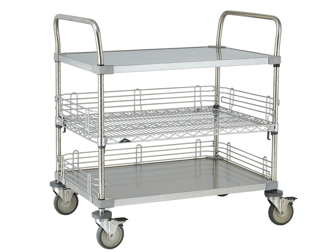 Metro Super Erecta CASE-OL36 Low Profile Open Case Cart