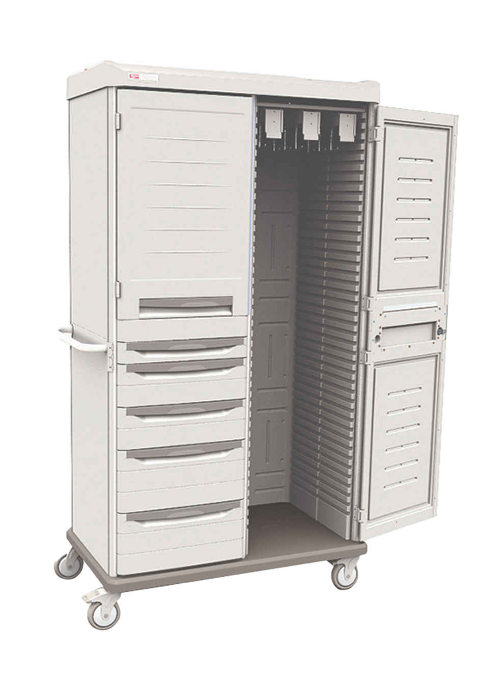 Metro SXRD76MCATH2 Starsys Mobile Catheter Storage Cabinet