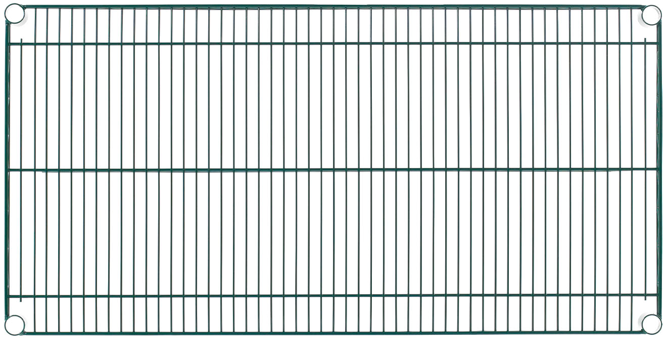 Olympic Green Epoxy Coated Wire Shelf