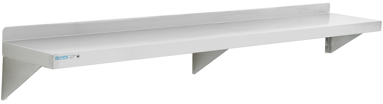 Olympic Stainless Steel Solid Wall Shelf