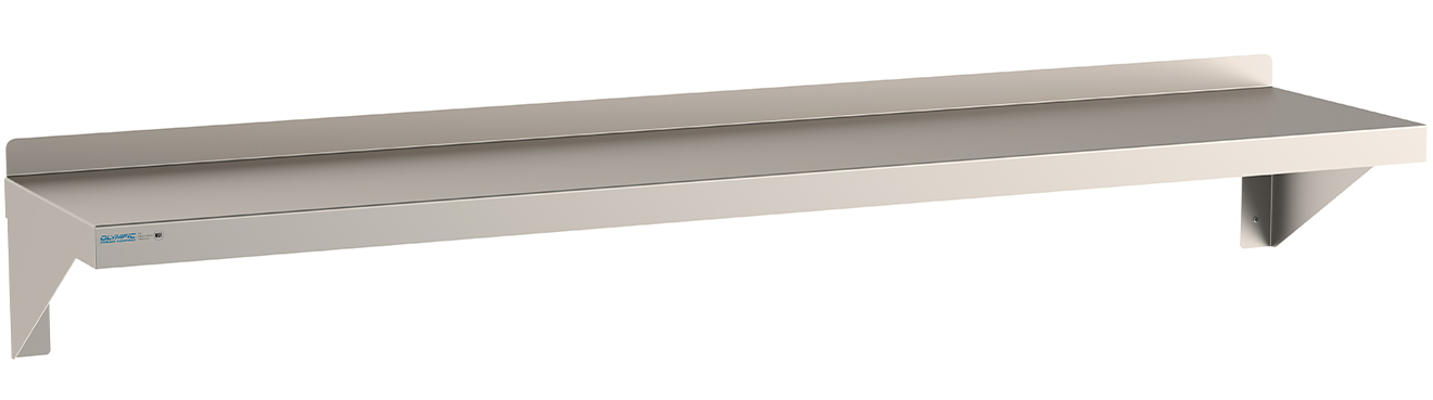 Olympic Stainless Steel Solid Wall Shelf