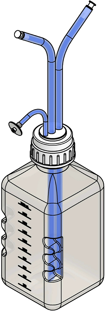 Purity One Media Bottle Assembly