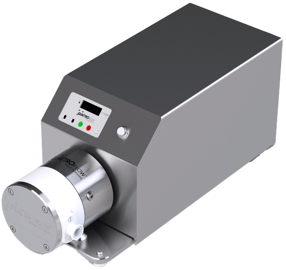 Quattroflow QF1200 Series 4-Piston Diaphragm Pump with Single-Use Chambers