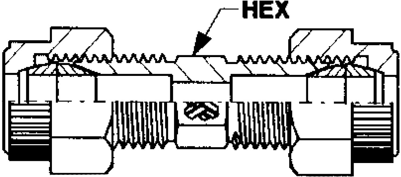 Saint-Gobain PharmaFluor Straight Union Fitting