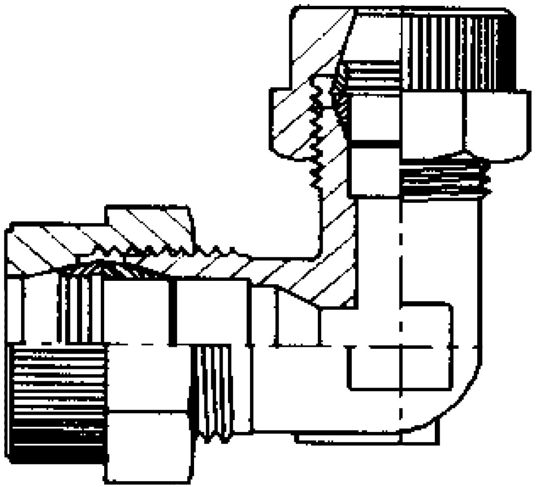 Saint-Gobain PharmaFluor Union Elbow Reducer Fitting
