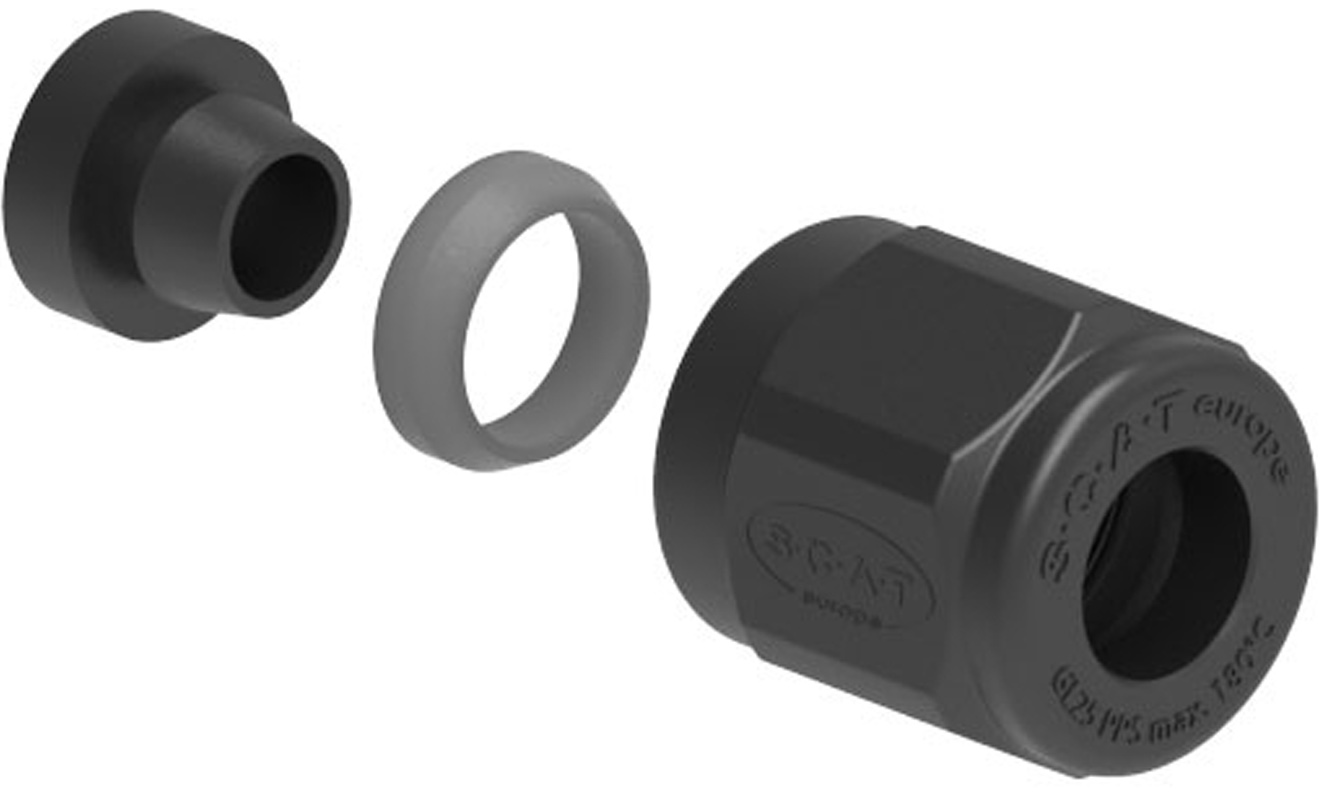 SCAT Lab Safety 106591 FlexTube Pro GL25 Screw