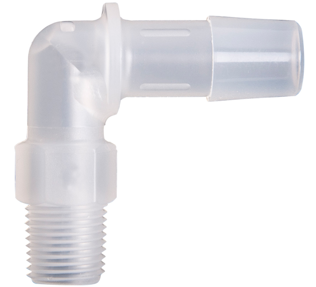 SCAT Lab Safety Angled Tube Connector