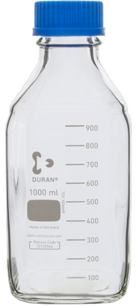 SCAT Lab Safety Duran Square Laboratory Bottle