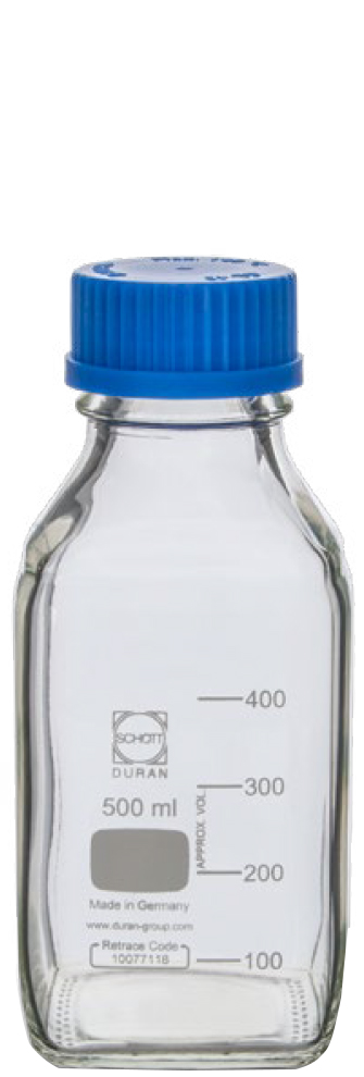 SCAT Lab Safety Duran Square Laboratory Bottle
