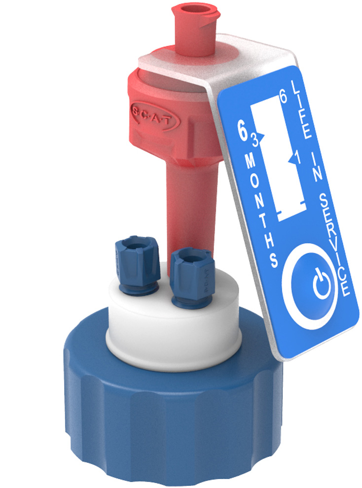SCAT Lab Safety GL28 HPLC Safety Cap