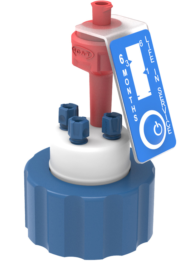 SCAT Lab Safety GL38 HPLC Safety Cap