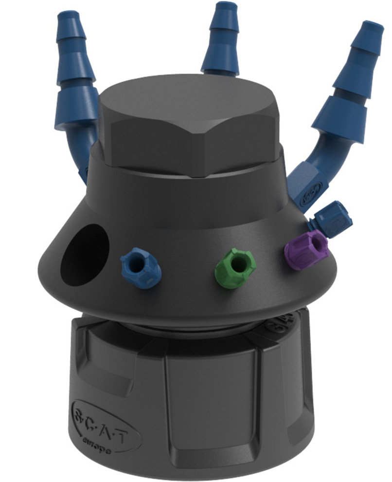 SCAT Lab Safety GL45 LISA Safety Waste Cap