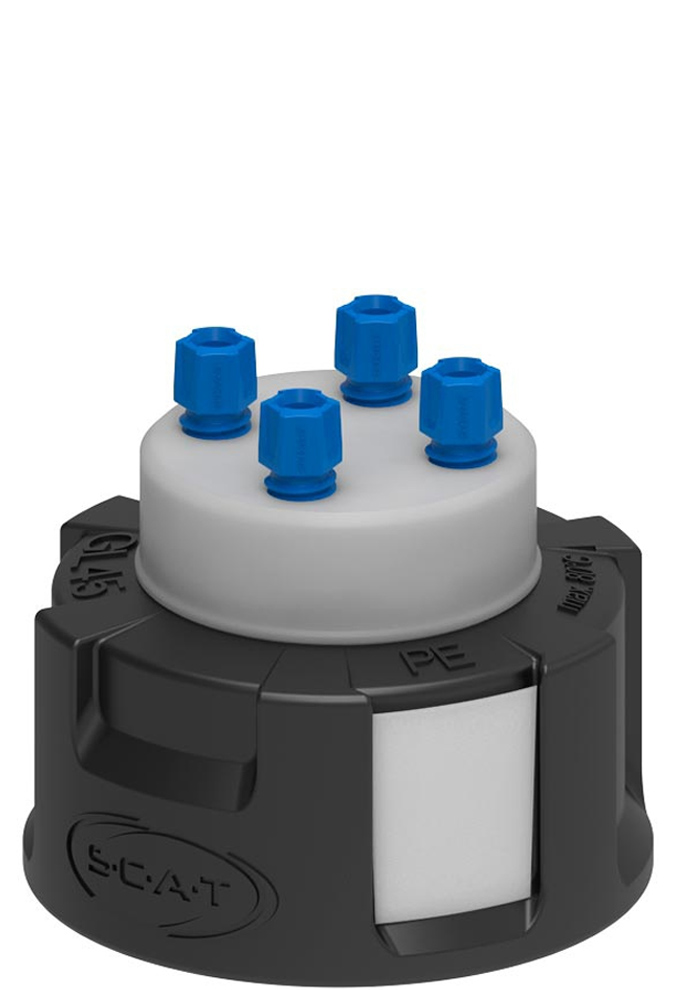 SCAT Lab Safety GL45 Safety Waste Collector Cap
