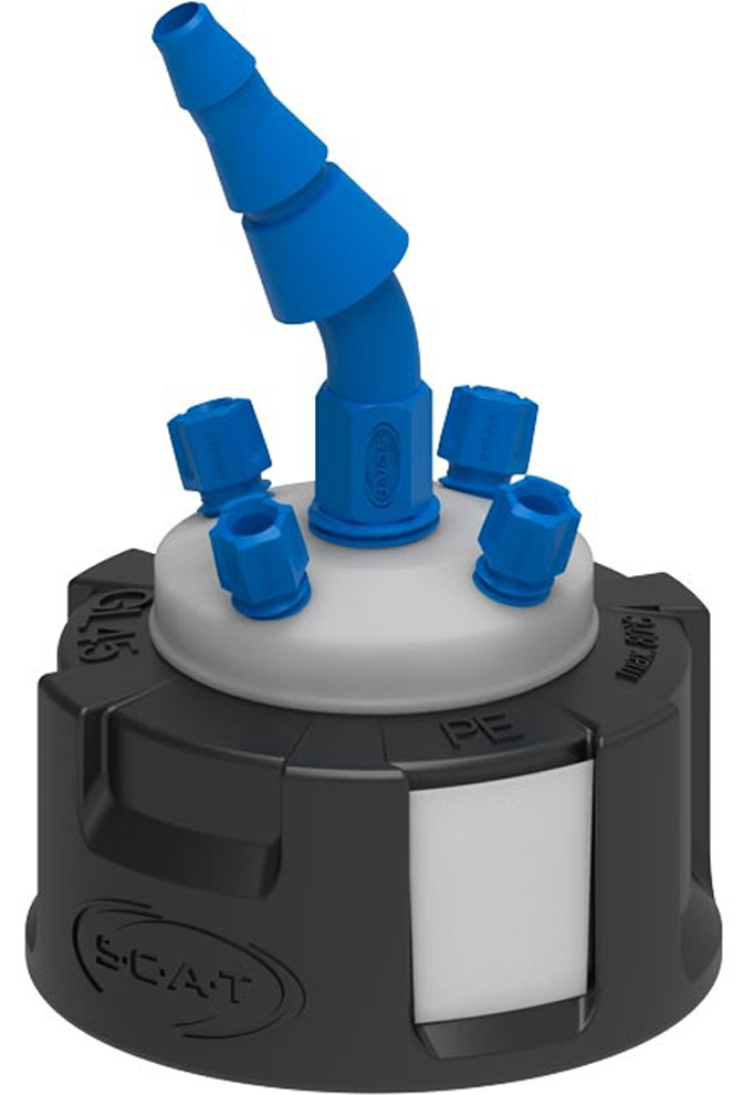 SCAT Lab Safety GL45 Safety Waste Collector Cap