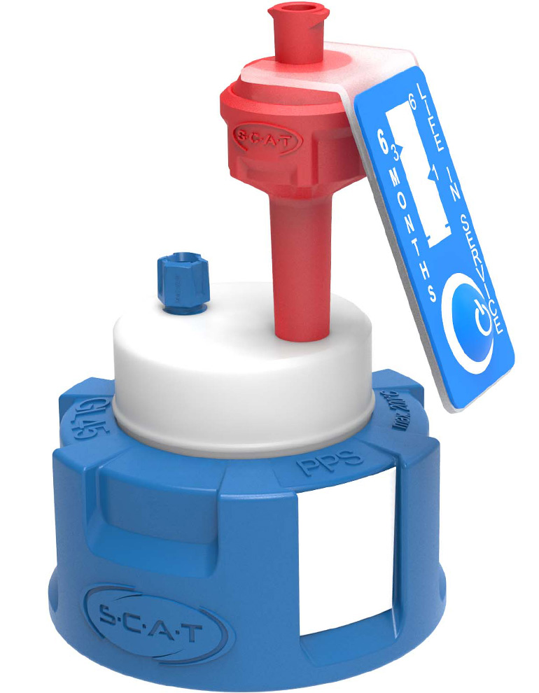 SCAT Lab Safety GL45 HPLC Safety Cap V2.0