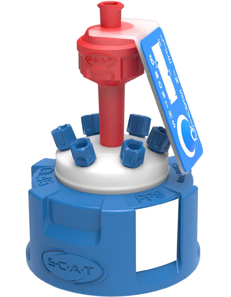 SCAT Lab Safety GL45 HPLC Safety Cap V2.0