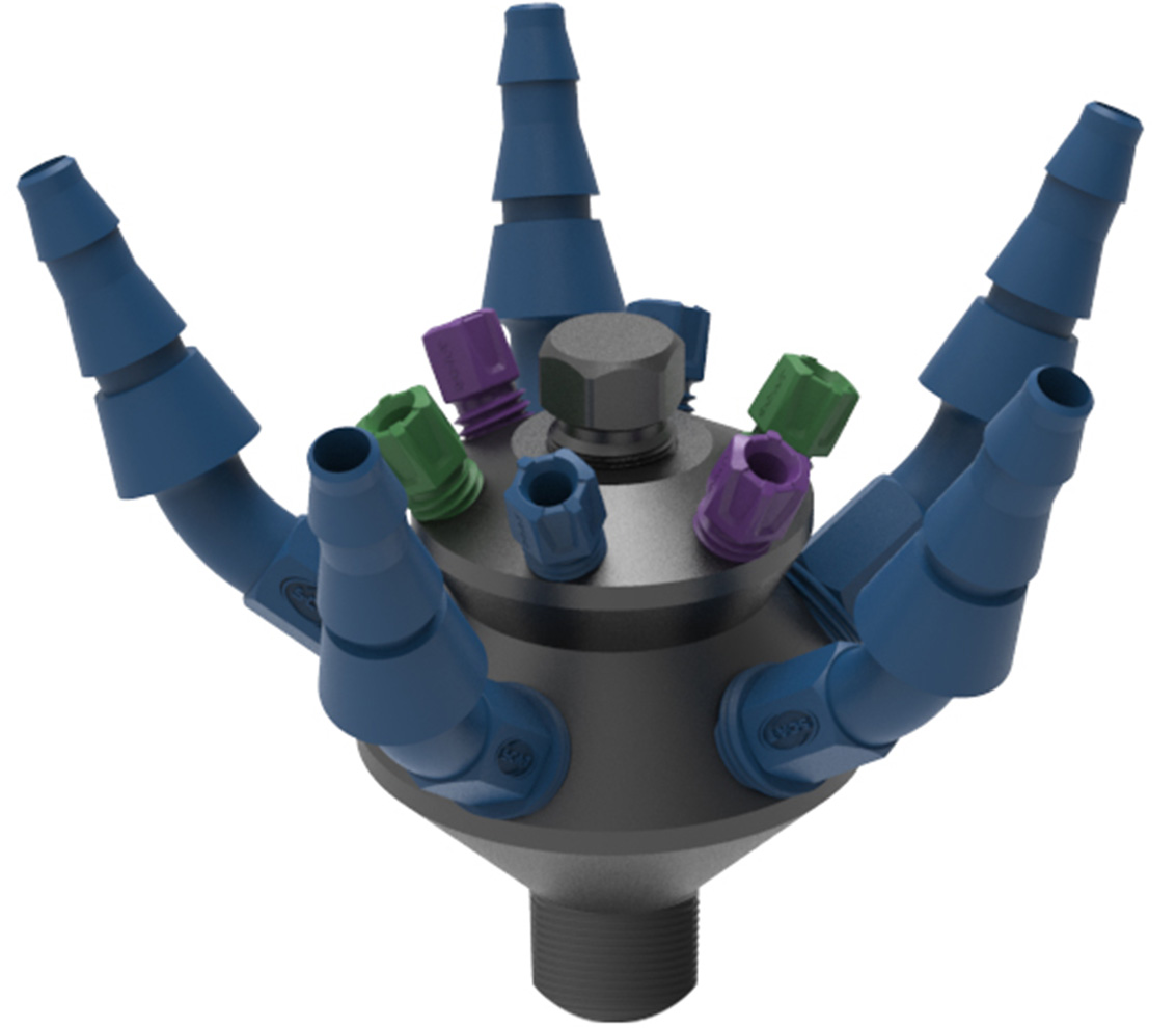 SCAT Lab Safety HPLC Manifold Stacker