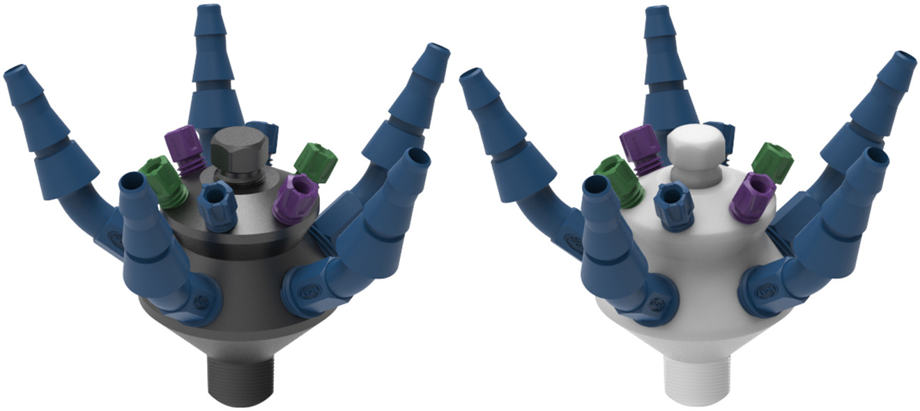 SCAT Lab Safety HPLC Manifold Stacker