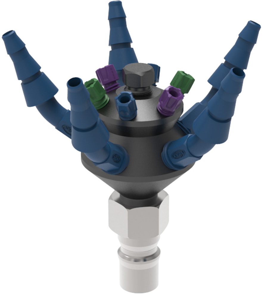 SCAT Lab Safety Justrite HPLC Manifold