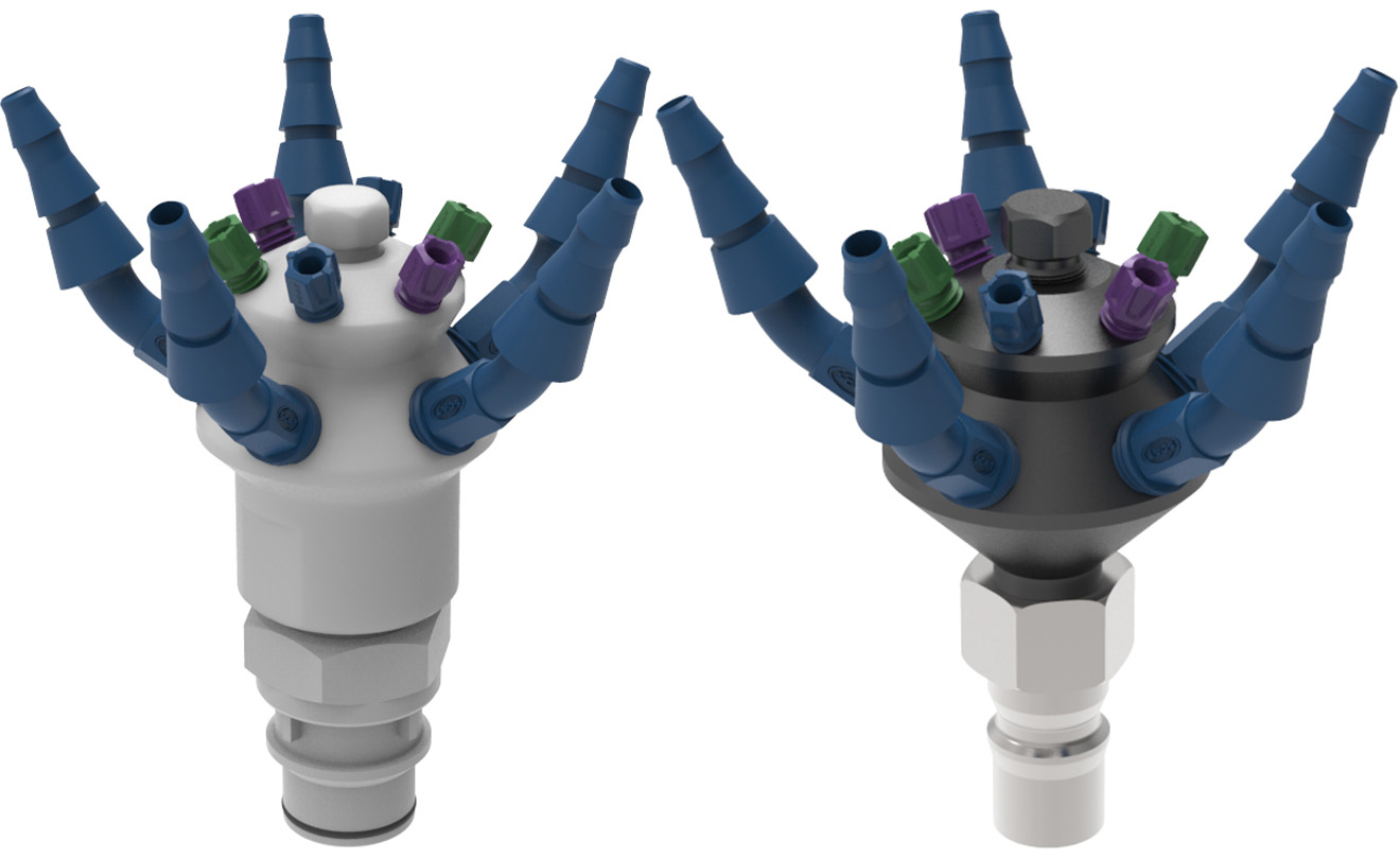SCAT Lab Safety Justrite HPLC Manifold