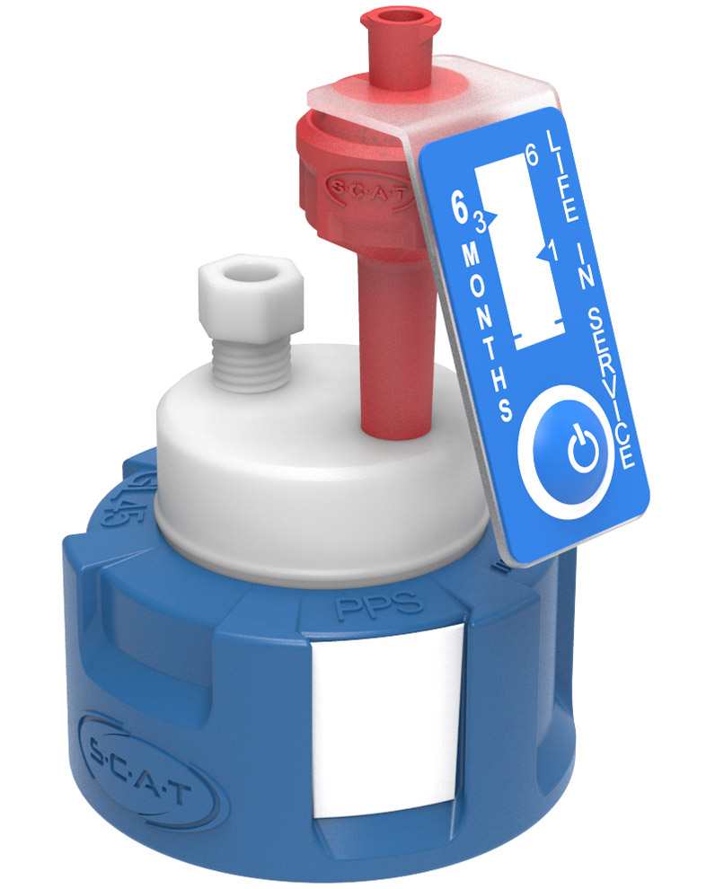 SCAT Lab Safety GL45 Preparative HPLC Safety Cap V2.0