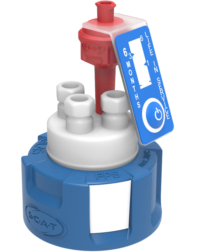 SCAT Lab Safety GL45 Preparative HPLC Safety Cap V2.0