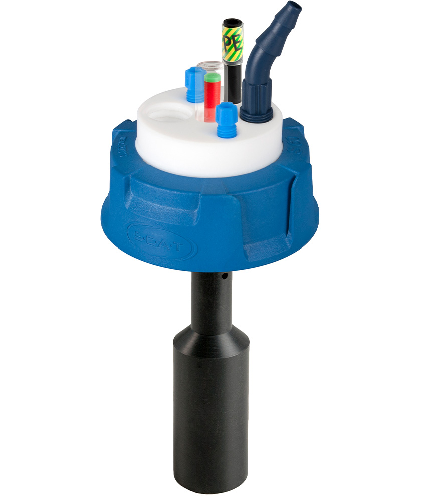 SCAT Lab Safety S60/61 Safety Waste Cap with Level Control