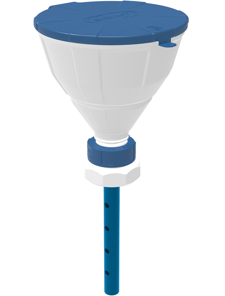 SCAT Lab Safety S70/71 ARNOLD Safety Funnel with Ball Valve