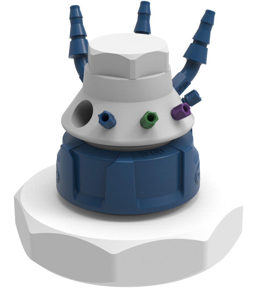 SCAT Lab Safety S95 LISA Safety Waste Cap