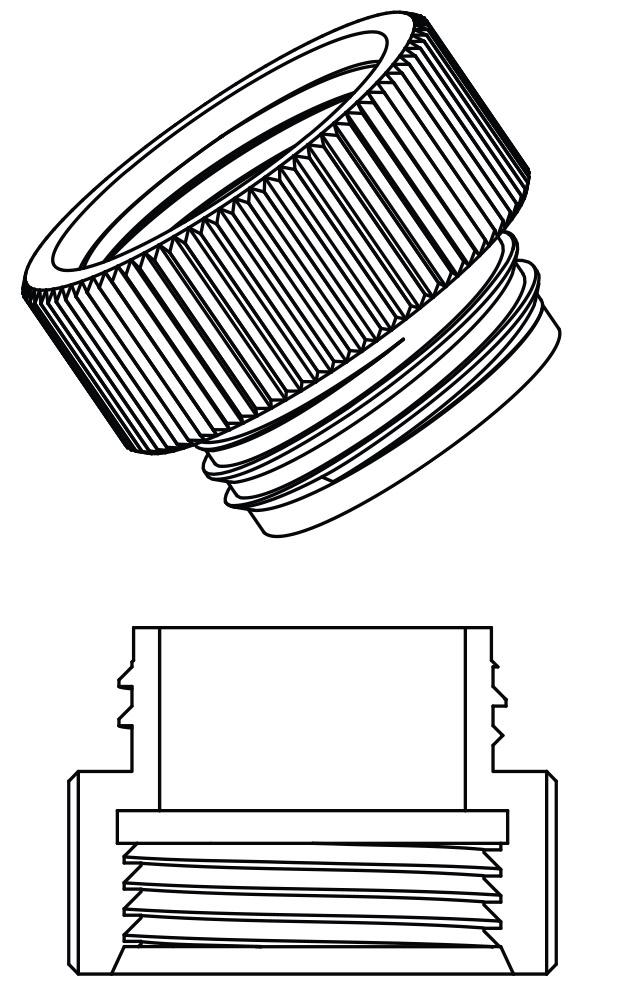 SCAT Lab Safety Thread Adapter