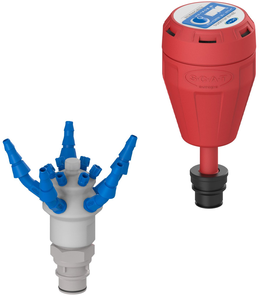 SCAT Lab Safety Waste Bundle for CPC Justrite Container