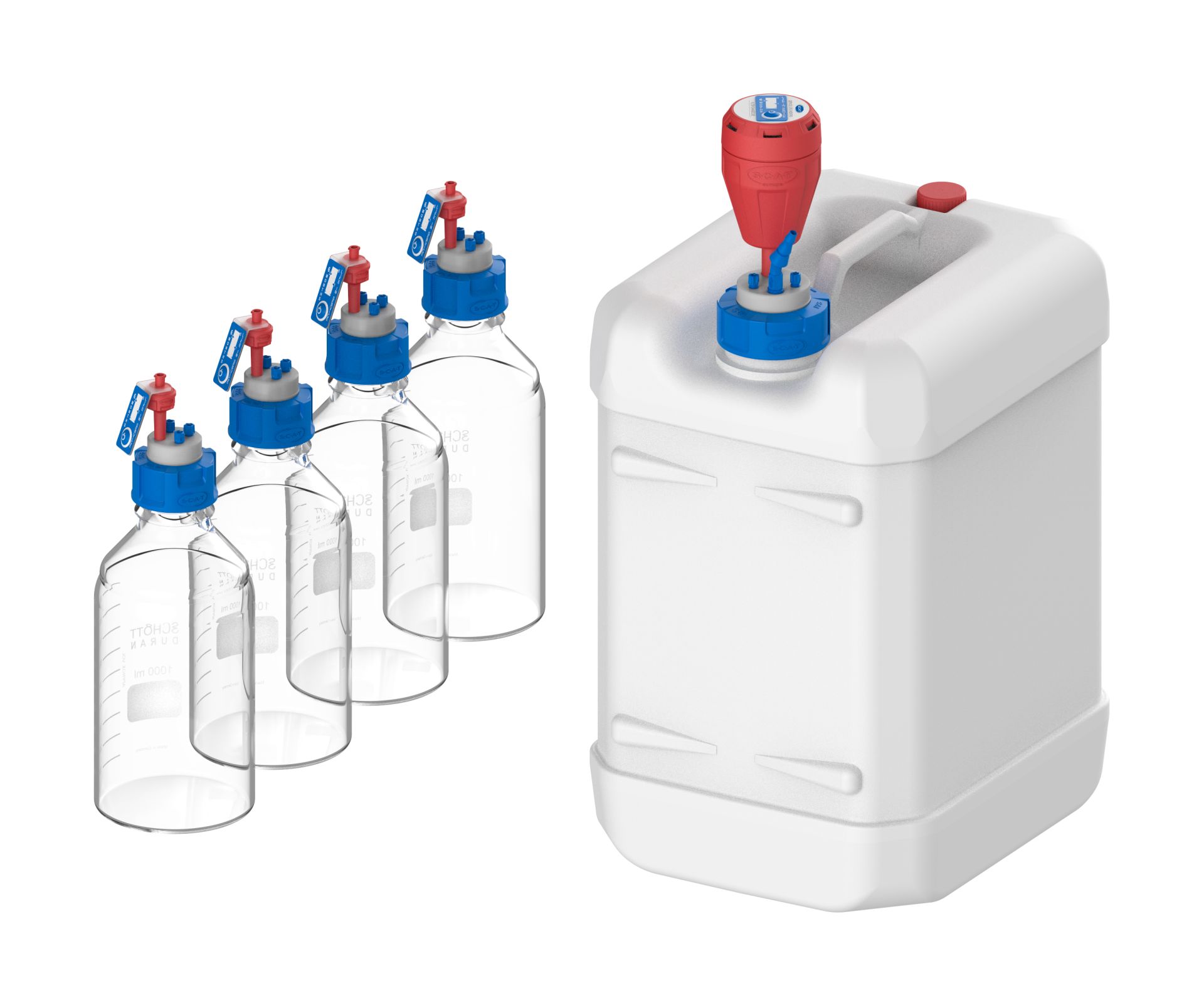 SCAT Lab Safety HPLC Supply and Waste Starter Bundle