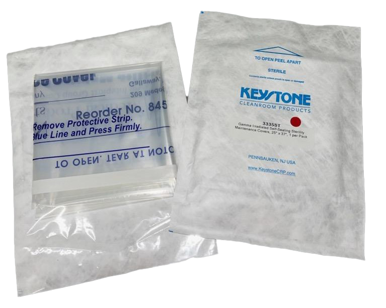 Keystone Cleanroom Products Self-Seal Sterility Maintenance Bag